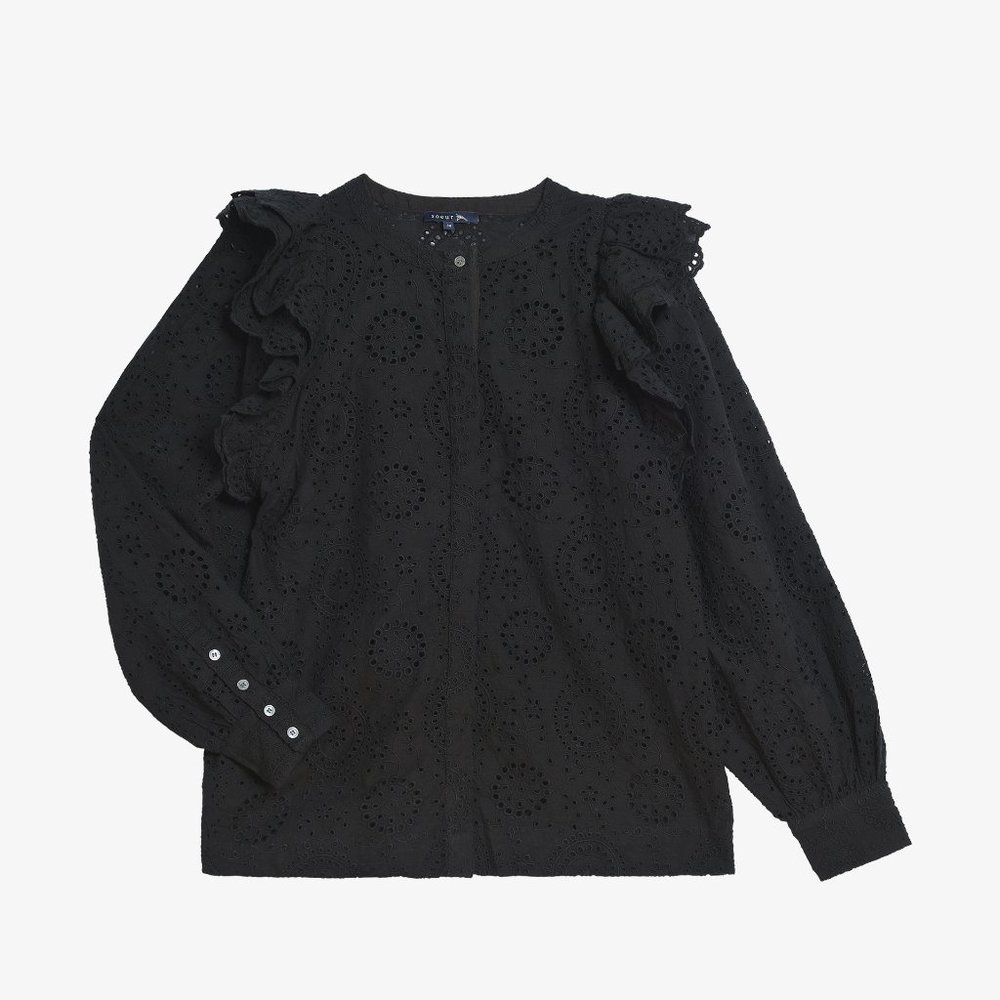 SOEUR INESA SHIRT NOIR BLACK